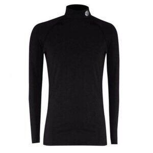 NEW SParms Golf Sun Protection Body Warm High Neck Long Sleeve Top Base Layer XL